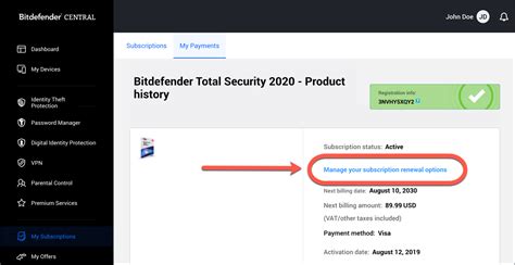bitdefender renewal price.